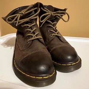 Dr.Marten Alexandra boot - dark brown leather - women’s size 8